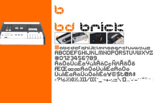 BD Brick: The Perfect Font for Bold Campaign Designs