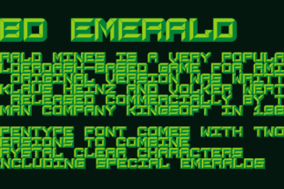 BD Emerald: A Unique Display Font for Modern Design