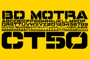 BD Motra: A Versatile Display Font for Creative Projects