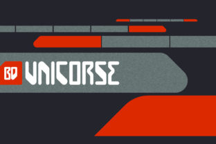 BD Unicorse: A Retro Futuristic Display Font for Creative Branding