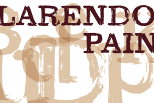 Clarendon Paint: A Font for Grungy and Elegant Design
