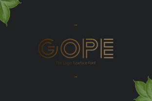 Discover Gope: The Signature Font for Standout Logos
