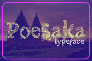 Discover the Charm of Poesaka: A Vintage Display Font