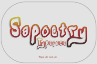 Discover the Charm of Sapoetry: A Font for Makers