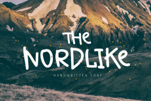Discover the Charm of The Nordlike Handwritten Font