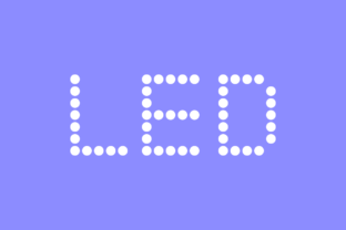 Discover the Unique Charm of Led Family Font