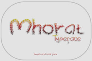 Elevate Your Brand with Mhorat: A Distinctive Display Font
