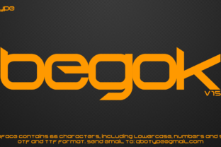 Enhance Your Brand with Begok: A Unique Display Font
