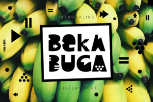 Enhance Your Brand with Bekabuga: A Fun and Geometric Font