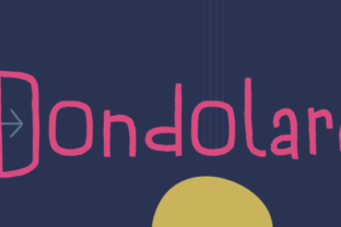 Enhance Your Brand with Dondolare: A Simple Hand-Drawn Font