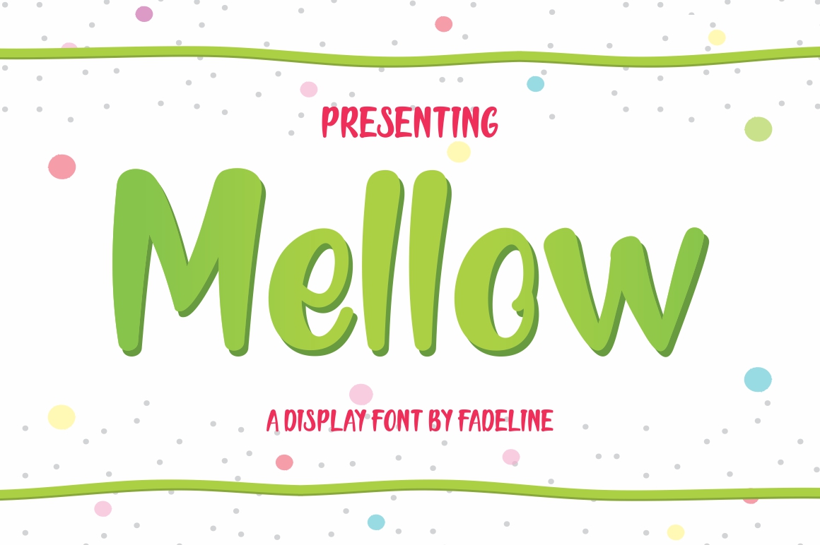 Enhance Your Brand with Mellow: A Playful Display Font