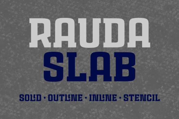 Enhance Your Web Design with Rauda Slab Family