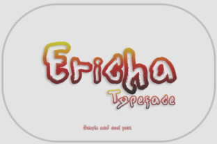 Ericha: A Charming Font for Handmade Creations