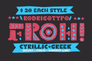 Froh: A Playful Font for Creative and Engaging Publications