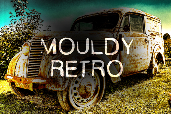 Introducing Mouldy Retro: A Unique Display Font for Editorial Design