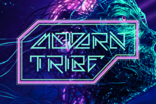 Modern Tribe: A Fun Sci-Fi Display Font for Editorial Design