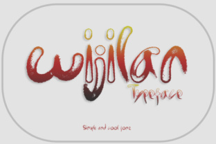 Wijilan: A Stylish Display Font for Web Design